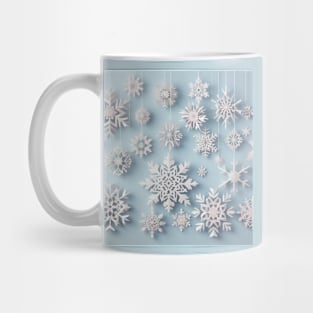 Classic Paper Snowflakes Mug